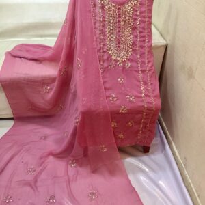 Chiffon Shirt Dupatta with Gota Patti