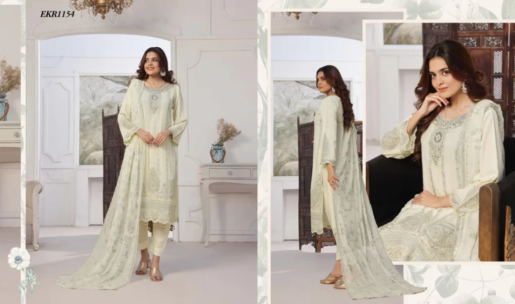 Marjan By Bin Hameed Luxury Embroidery Chiffon Collection 2025