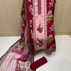 Luxury Embroidered Muslin Collection 2025